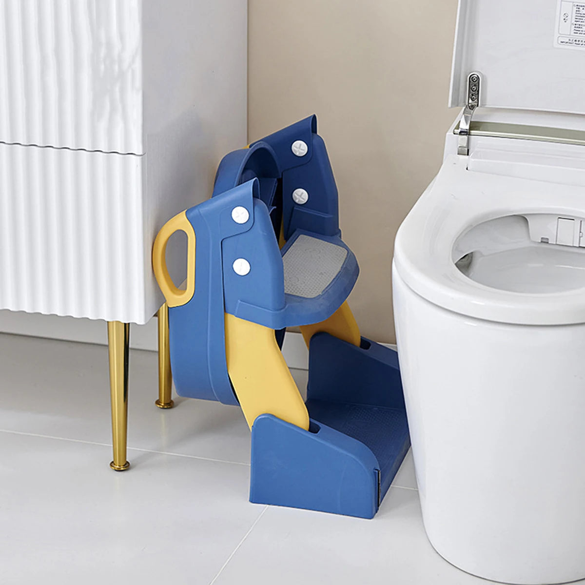 Children's toilet seat Step toilet for baby boys and girls auxiliary cushion stand step stool children's urine bucket