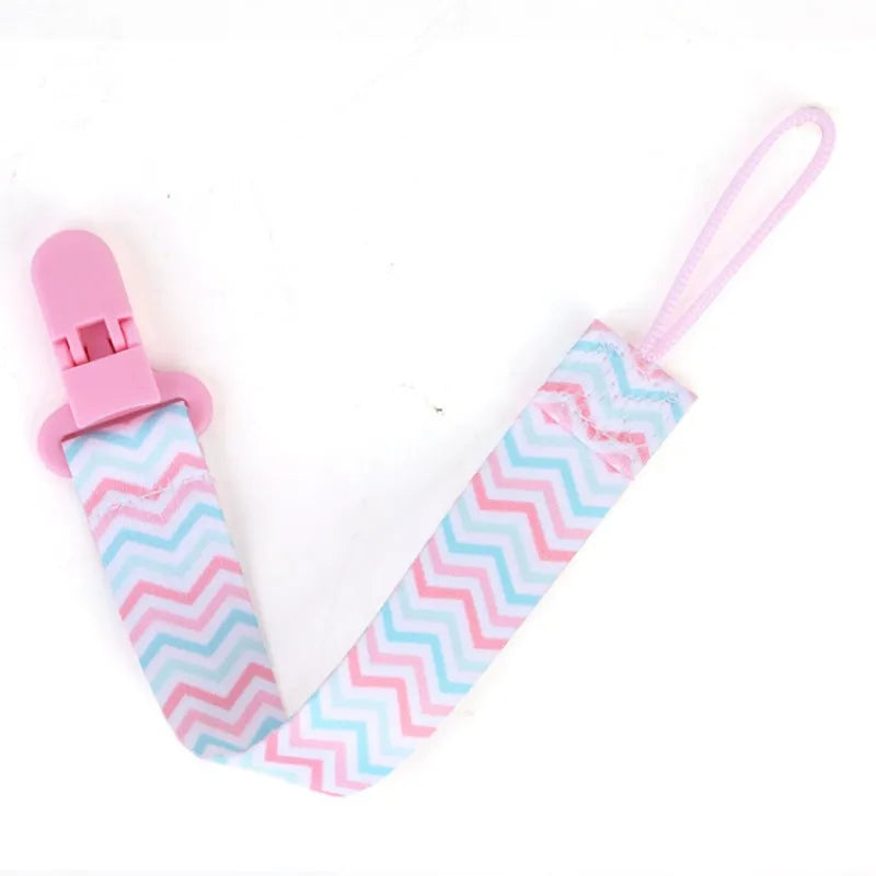 4pcs Baby Pacifier Holder Clips - Pacifier Clips for Boys and Girls, Universal Fit for Most Pacifiers, Cute and Practical Design