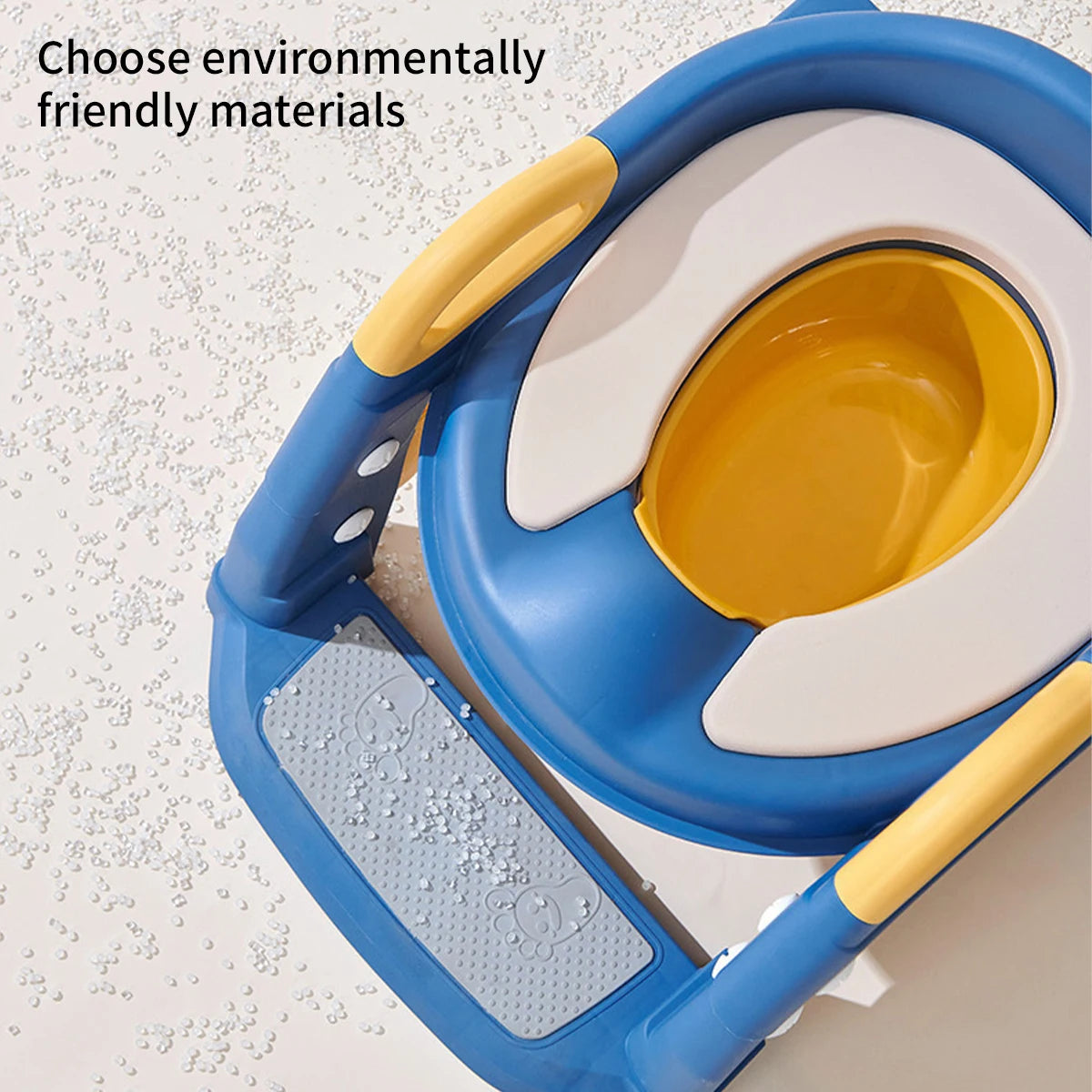 Children's toilet seat Step toilet for baby boys and girls auxiliary cushion stand step stool children's urine bucket