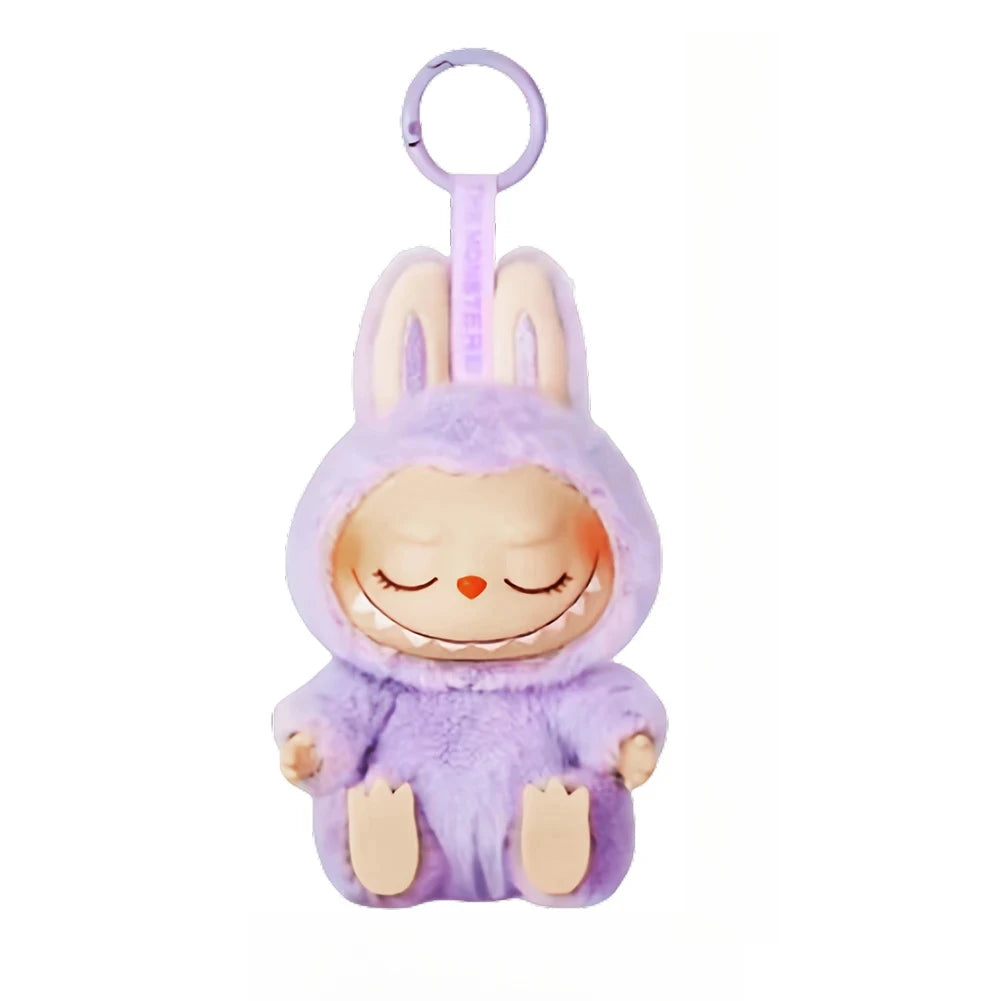Hot 2 LABUBU THE MONSTERS Sitting Party Vinyl Plush Blind Box Ornament pendant gift