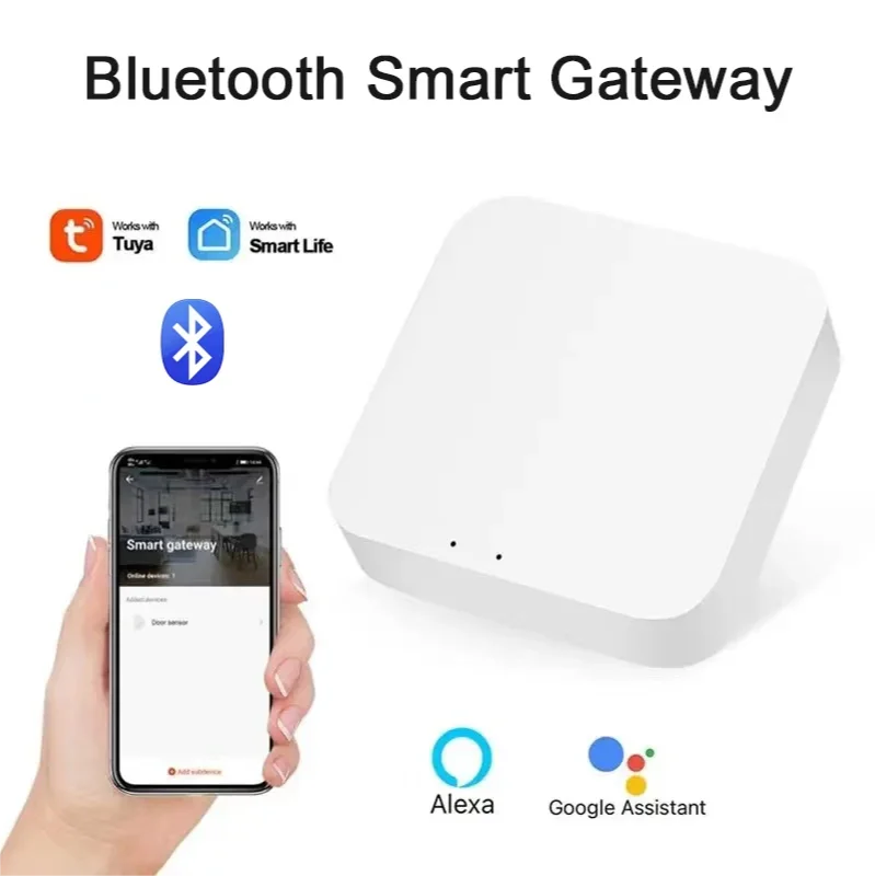 Bluetooth Finger Robot Switch Button Pusher and Tuya Bluetooth Gateway for Choosing