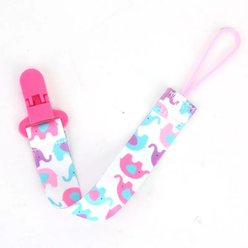 4pcs Baby Pacifier Holder Clips - Pacifier Clips for Boys and Girls, Universal Fit for Most Pacifiers, Cute and Practical Design