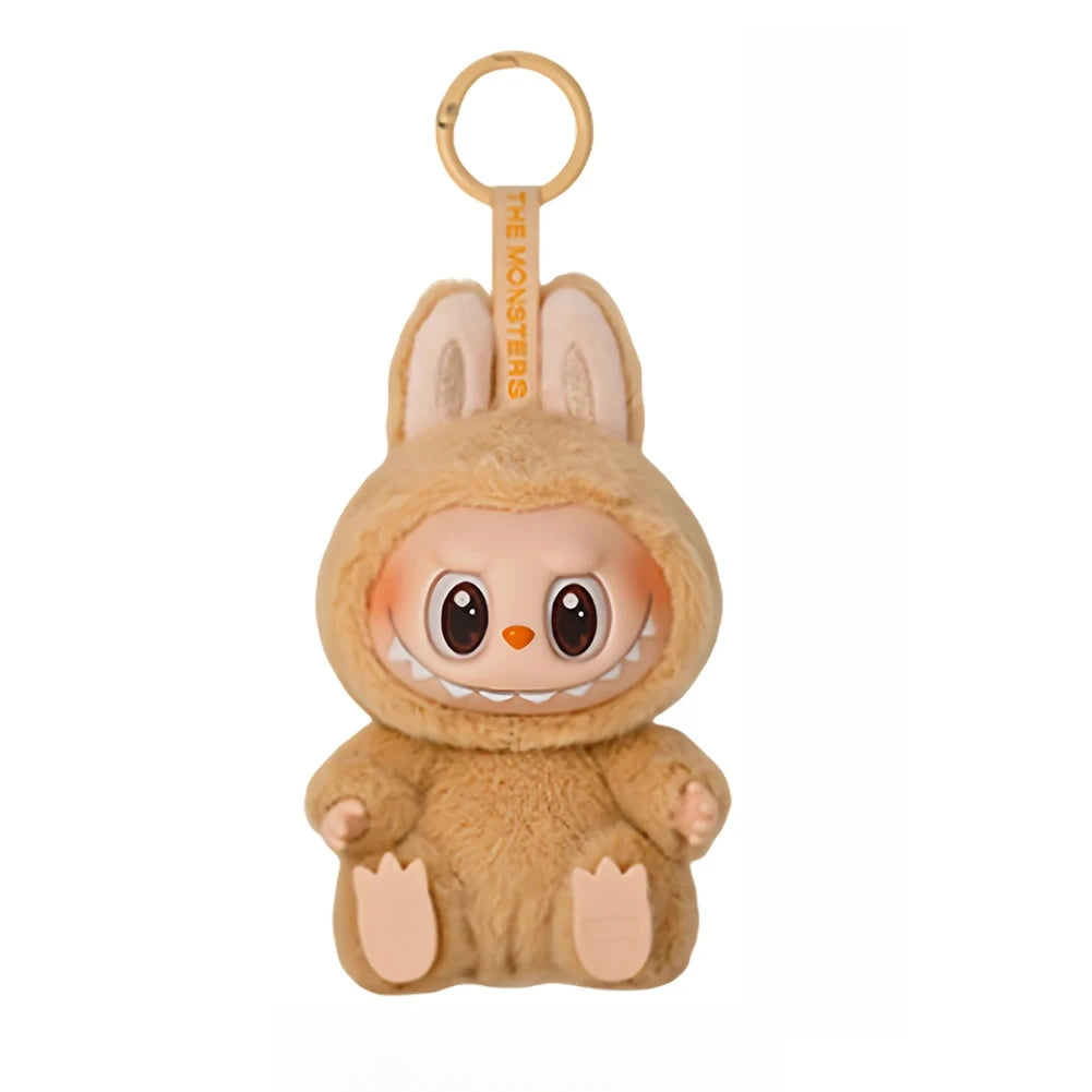 Hot 2 LABUBU  THE MONSTERS Sitting Party Vinyl Plush Blind Box Ornament pendant gift