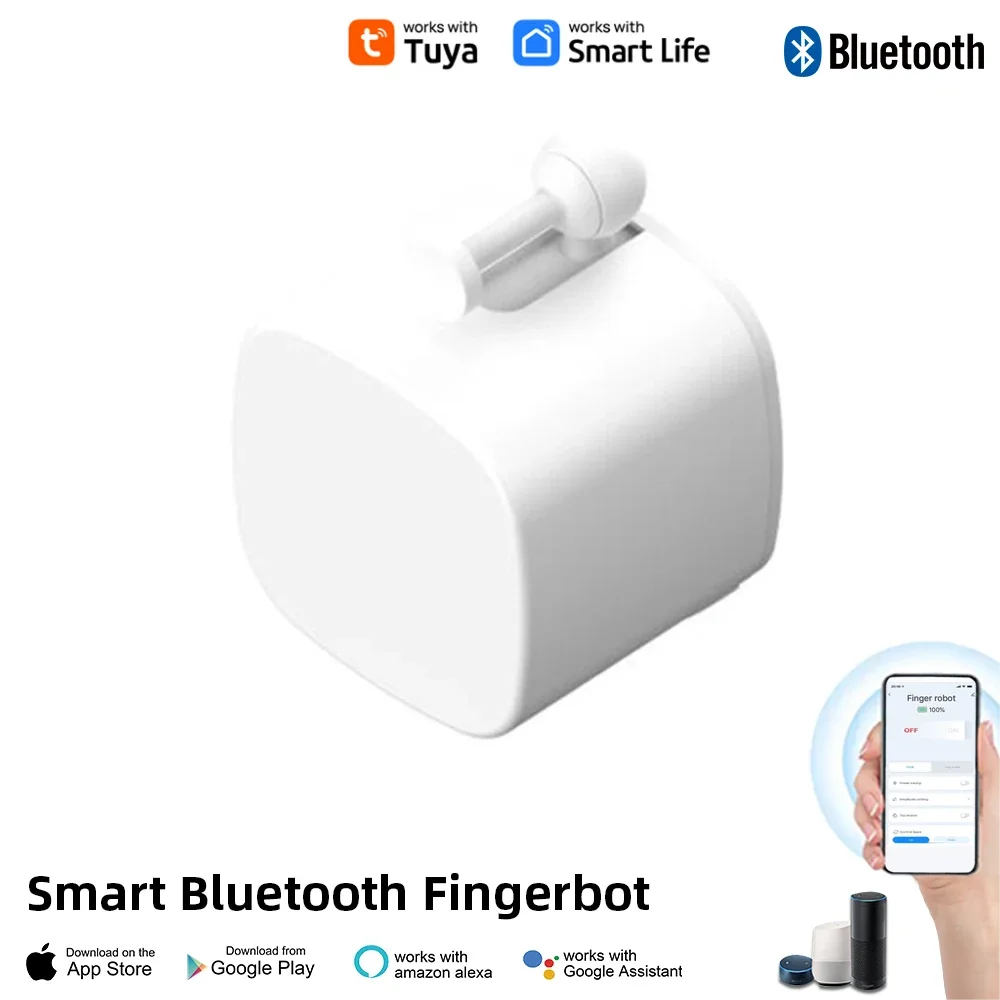Bluetooth Finger Robot Switch Button Pusher and Tuya Bluetooth Gateway for Choosing